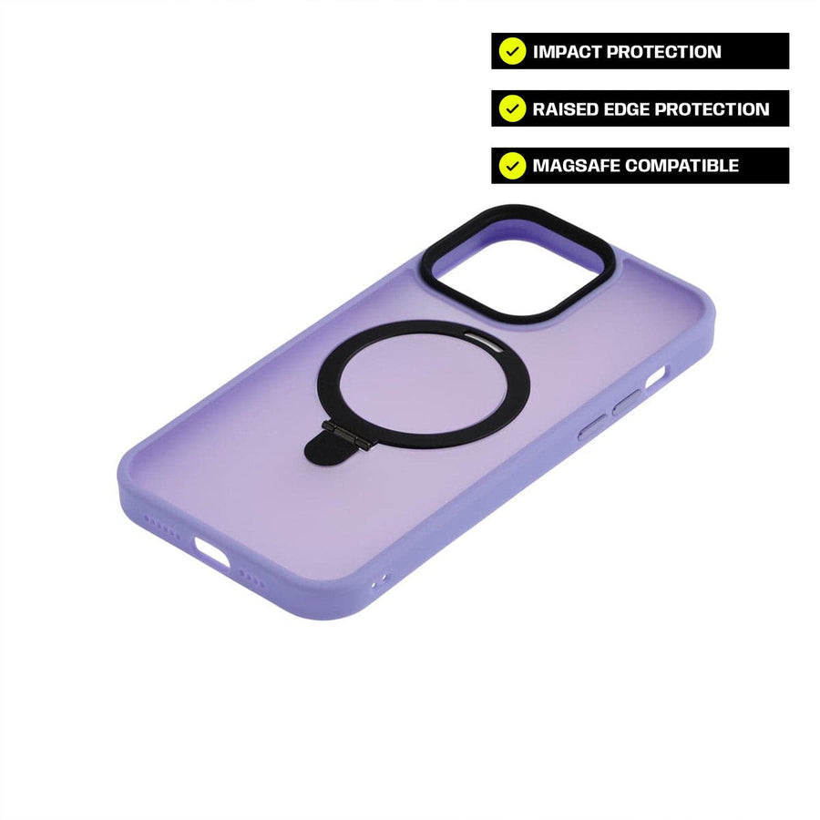 2 in 1 Hybrid Magsafe Metal Ring Case iPhone 14/15