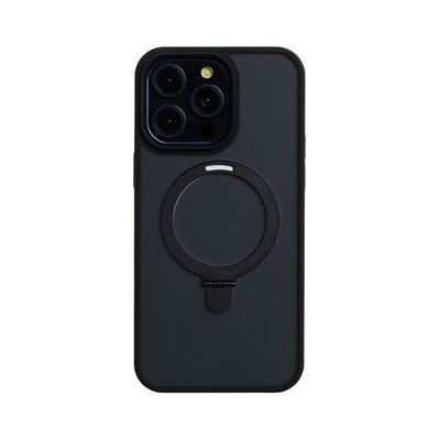 Super Shield Phone Cases Black / iPhone 15 Pro Max 2 in 1 Hybrid Magsafe Metal Ring iPhone Case#colour_black