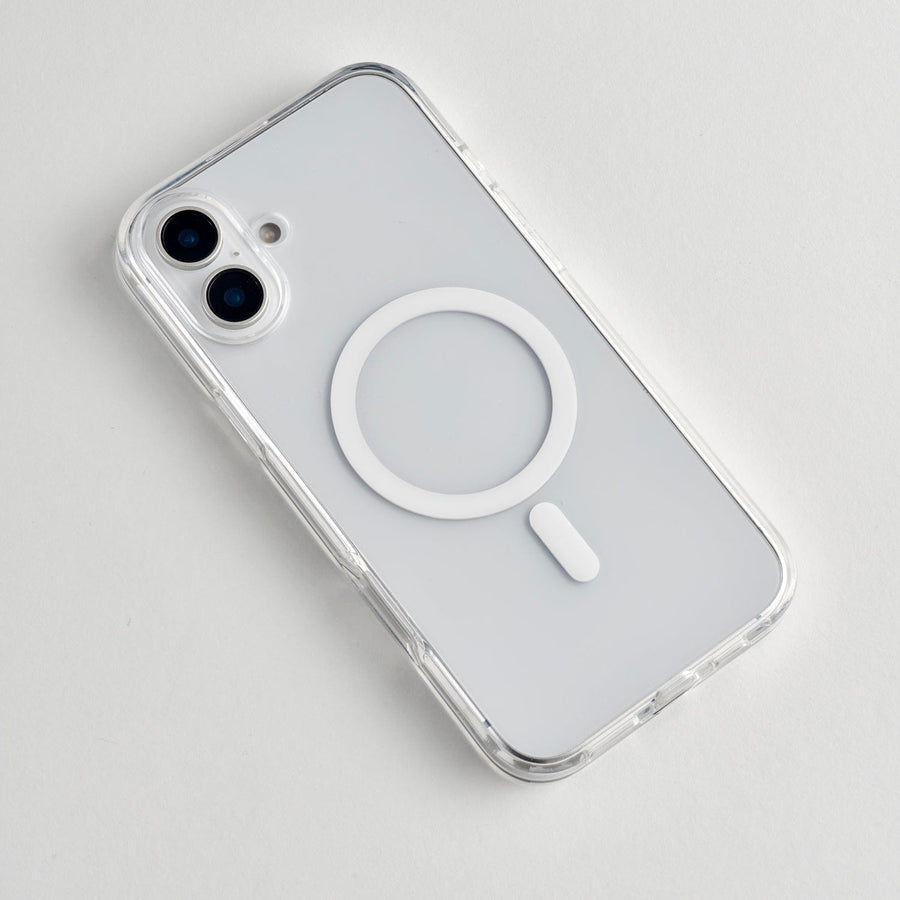Super Shield Phone Case Clear / iPhone 16 Plus 2 in 1 Magsafe Protective iPhone Case
