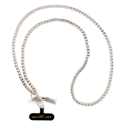 Amy Taylor X Hitched Crossbody Strap Silver The Venus