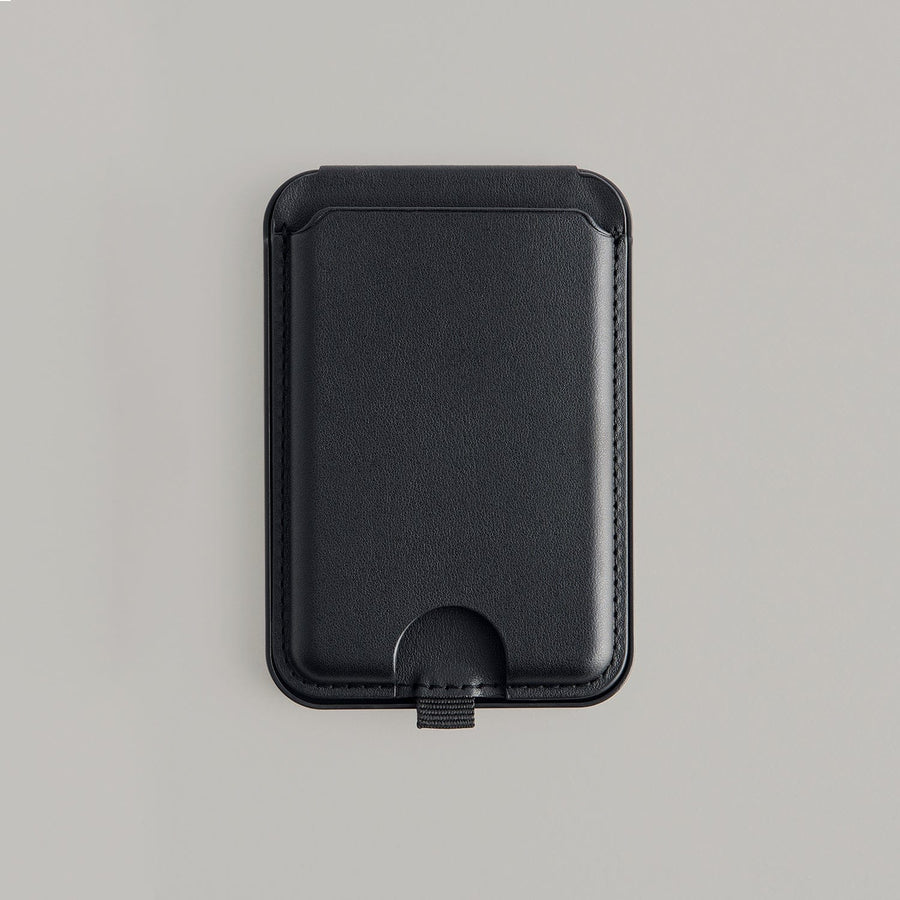 Fone King MagSafe Wallet DIAMOND & ANCHOR MAGSAFE MOBILE WALLET WITH STAND BLACK