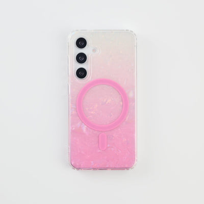 FONEY COUTURE Samsung Cases Glitter Pink / S25 Foney Couture Magsafe Lustre Flow Case for Samsung S25 Series