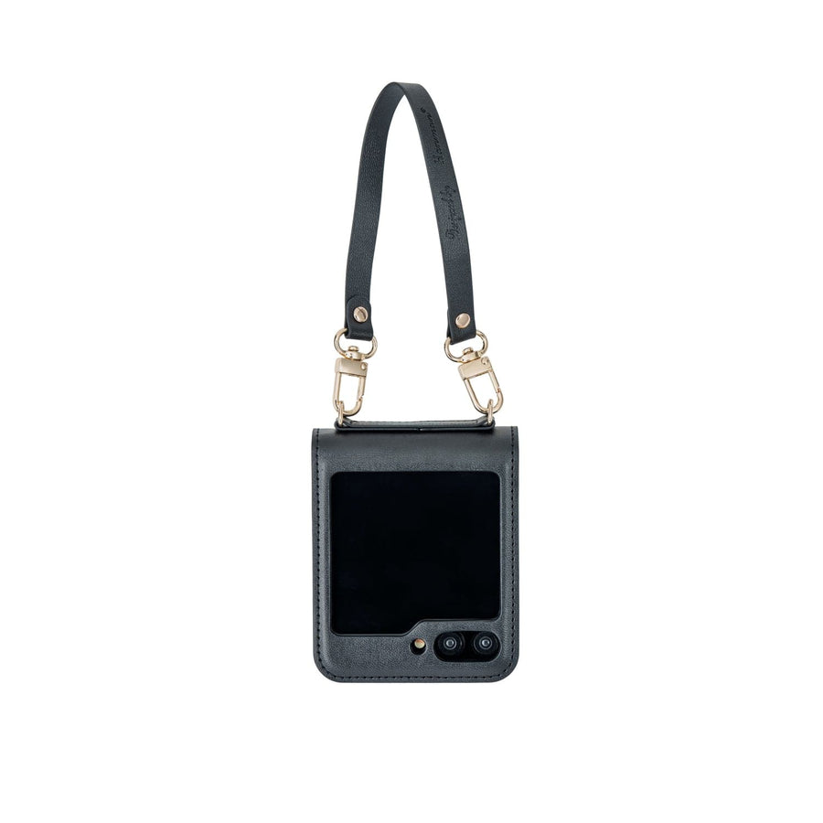 Fone King Black / Samsung Flip 4 HAN GOLD RING CASE SAMSUNG GALAXY Z FLIP