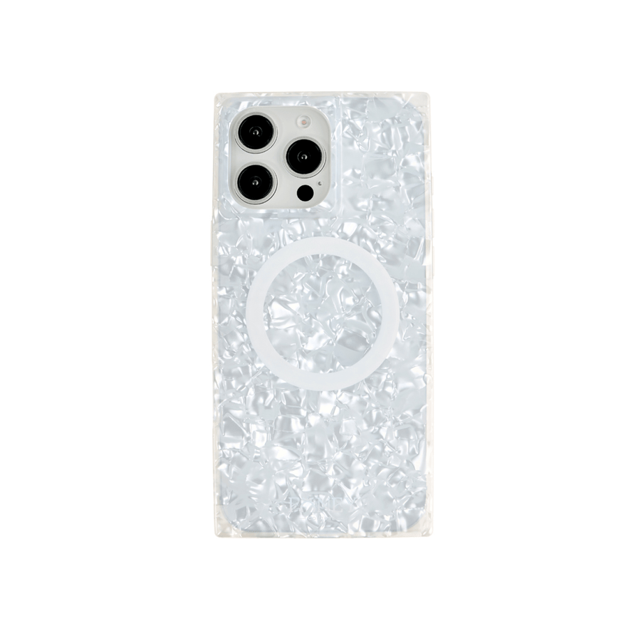 Foney Couture Phone Case Chrome Marble / iPhone 16 Pro Max MagSafe Boite Squared Case