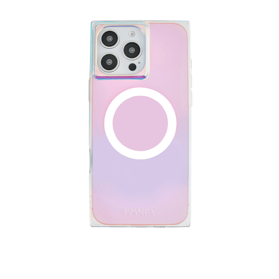 Foney Couture Phone Case Radiant Rainbow / iPhone 16 Pro Max MagSafe Boite Squared Case
