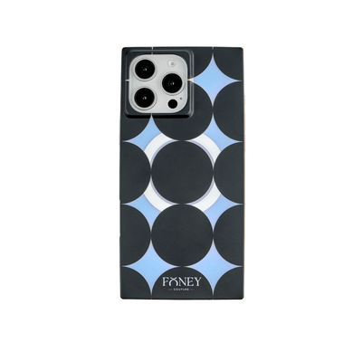 Foney Couture Phone Case Rainbow Rhomb / iPhone 16 Pro Max MagSafe Boite Squared Case