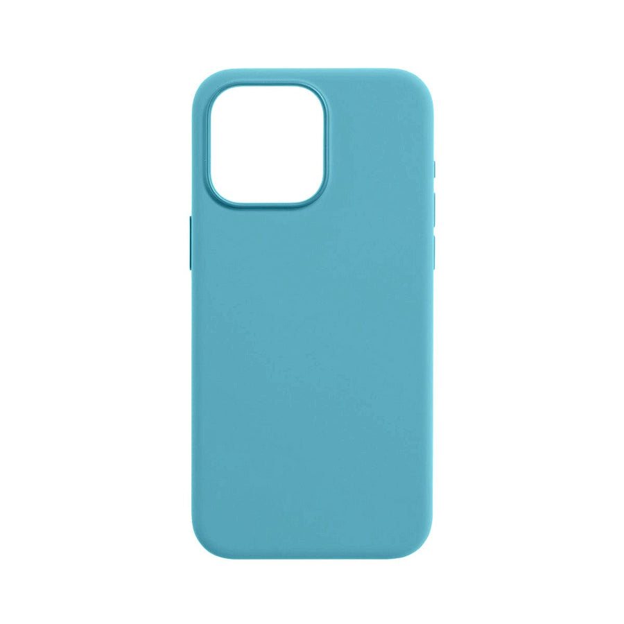 Super Shield Phone Case Light Blue / iPhone 15 Pro Max Magsafe Silicone iPhone Case