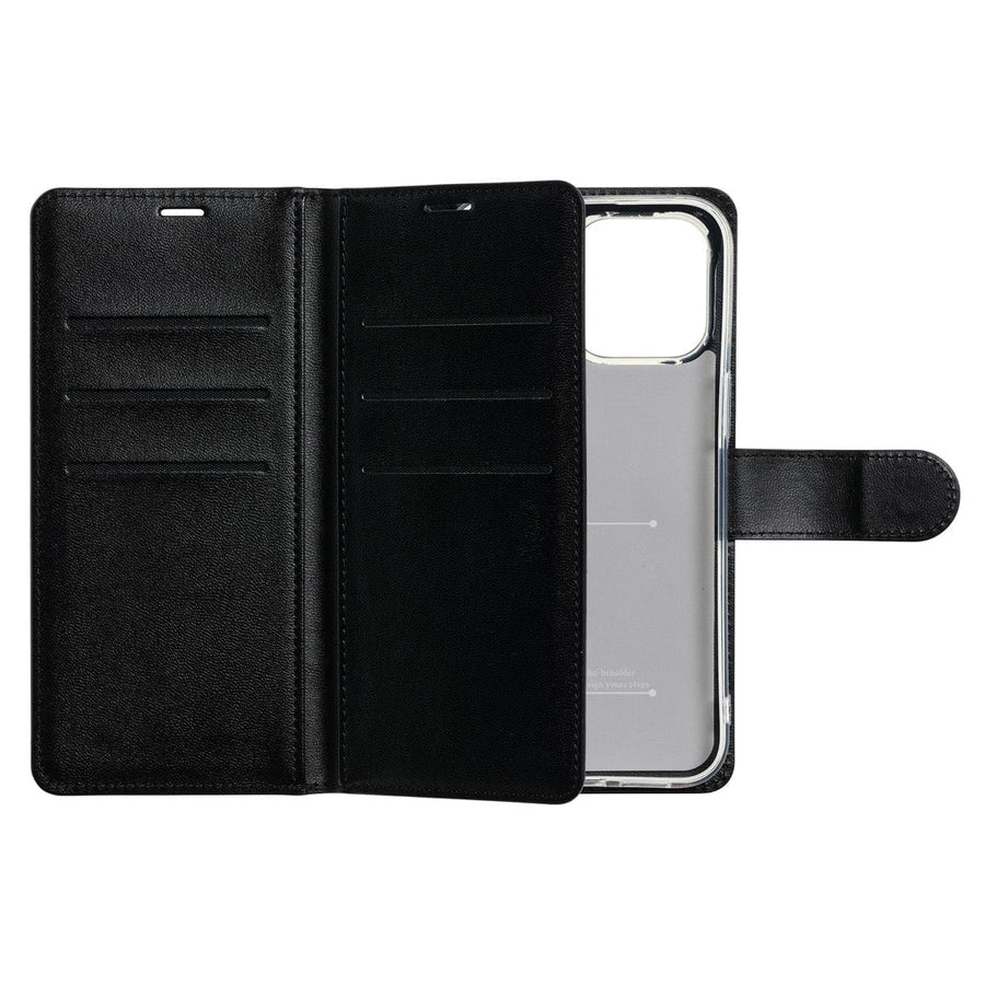 Diamond & Anchor Phone Cases Monsoon Wallet Plus iPhone Case#colour_Black
