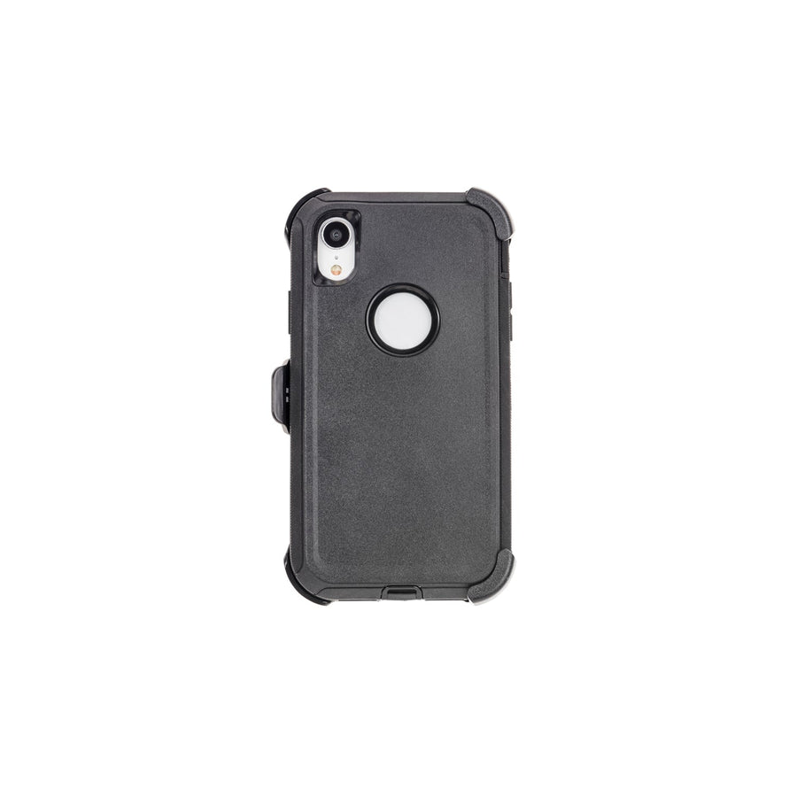 Super Shield Phone Case Black on Black / iPhone XR Rugged Series iPhone Case