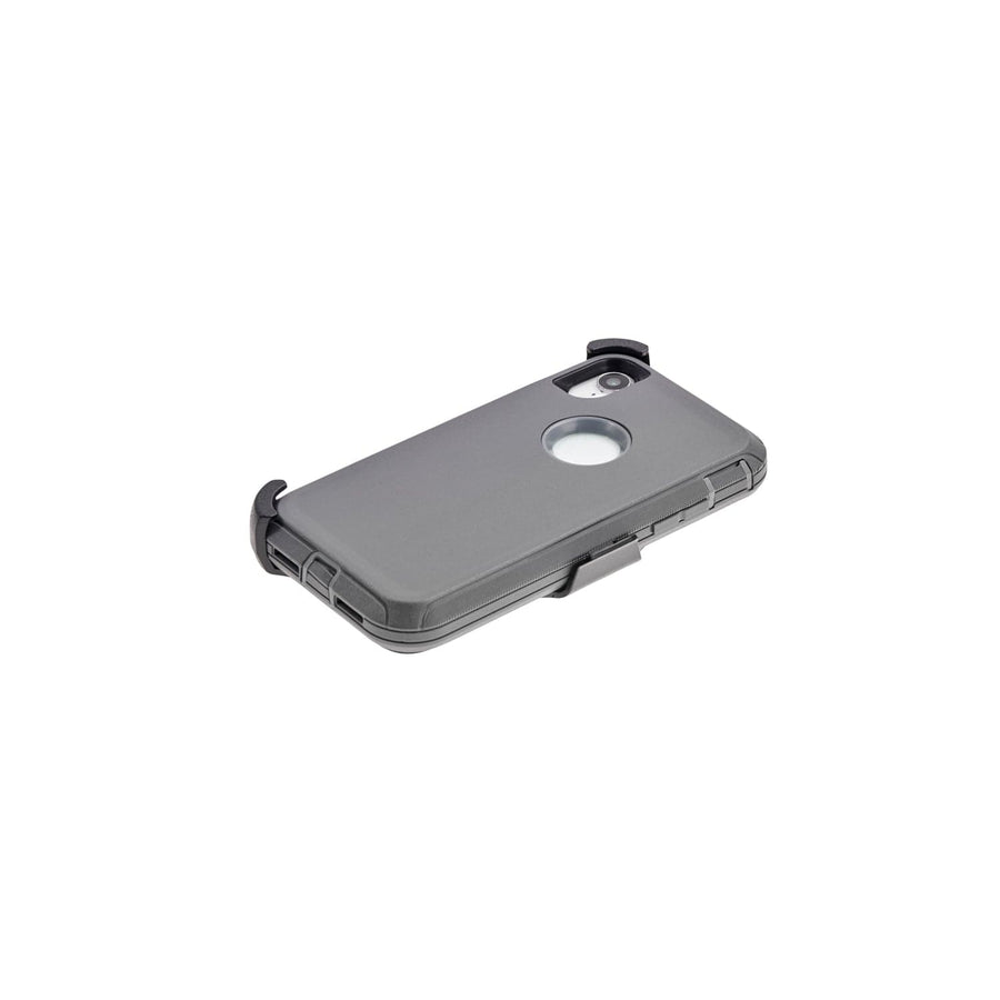 Super Shield Phone Case Grey on Grey / iPhone XR Rugged Series iPhone Case