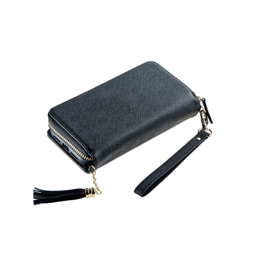 Fone King SAFINO PURSE WALLET IPHONE XR/XS BLACK