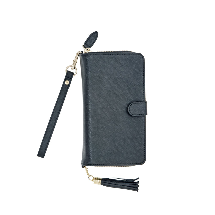 Fone King SAFINO PURSE WALLET IPHONE XR/XS BLACK