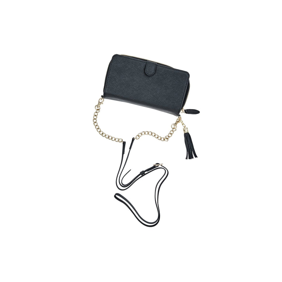 Fone King SAFINO PURSE WALLET IPHONE XR/XS BLACK
