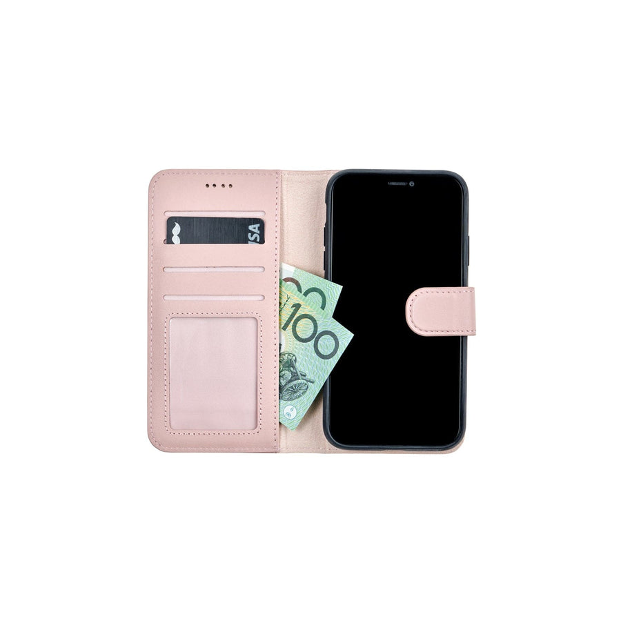 Fone King SAFINO PURSE WALLET IPHONE XR/XS BLACK