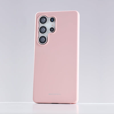 Goospery Phone Case Pink / Galaxy S25 Ultra Silicon Samsung Case