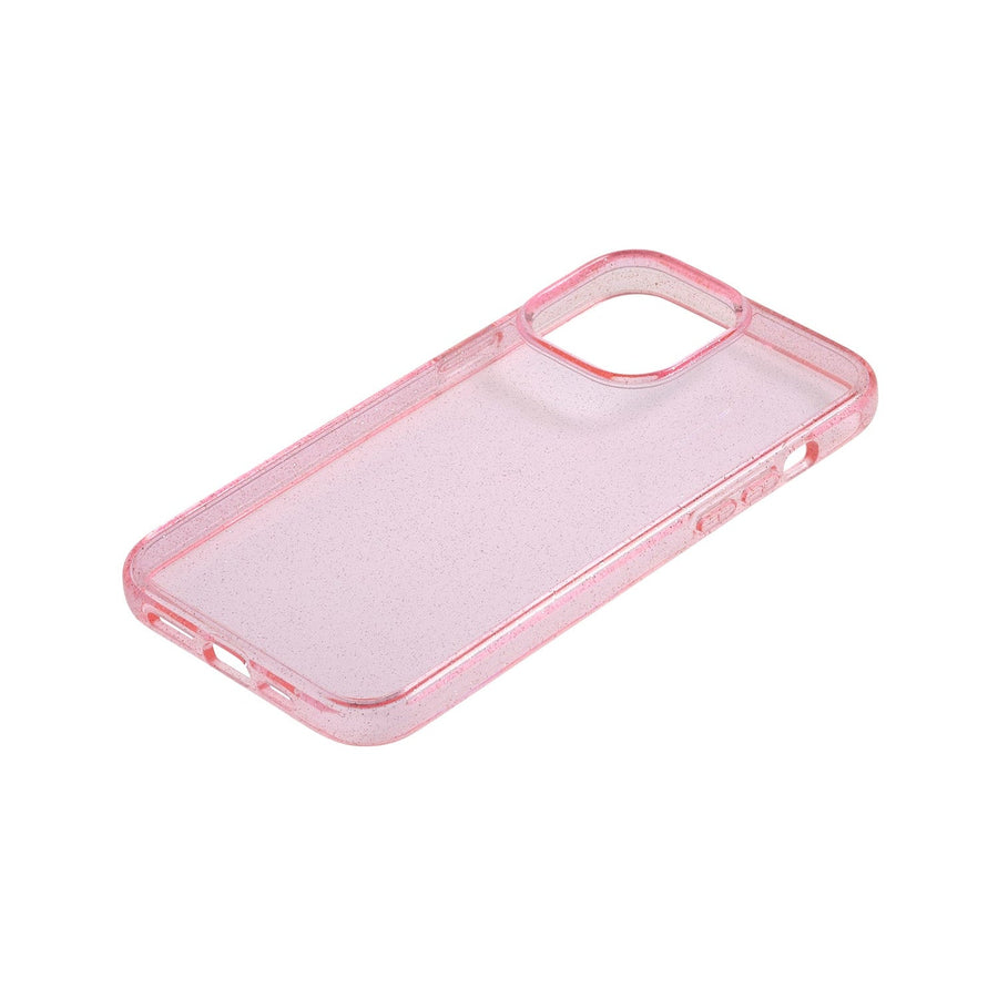 Fone King Super Shield 2 In 1 Case#Colour_Stardust Clear Hot Pink
