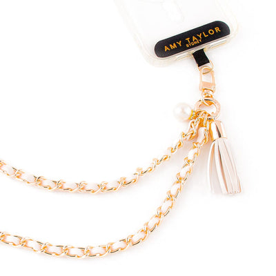 Amy Taylor X Hitched Crossbody & Hand Straps Beige The Artemis