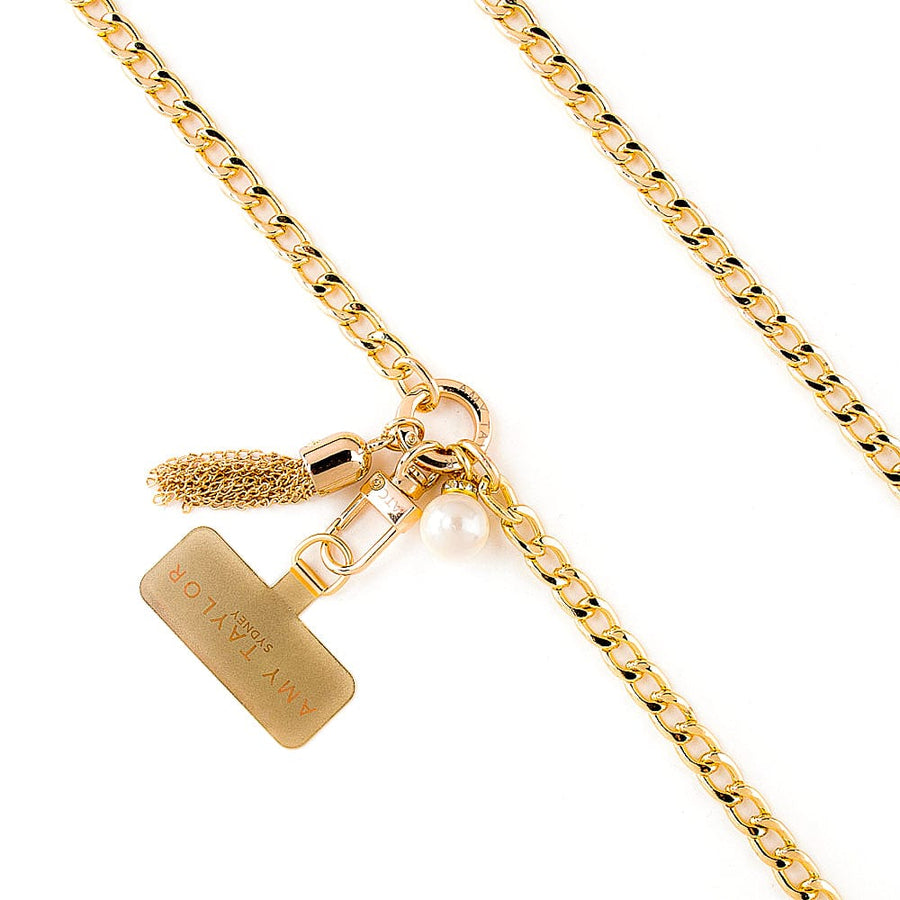 Amy Taylor X Hitched Crossbody Strap Gold The Athena