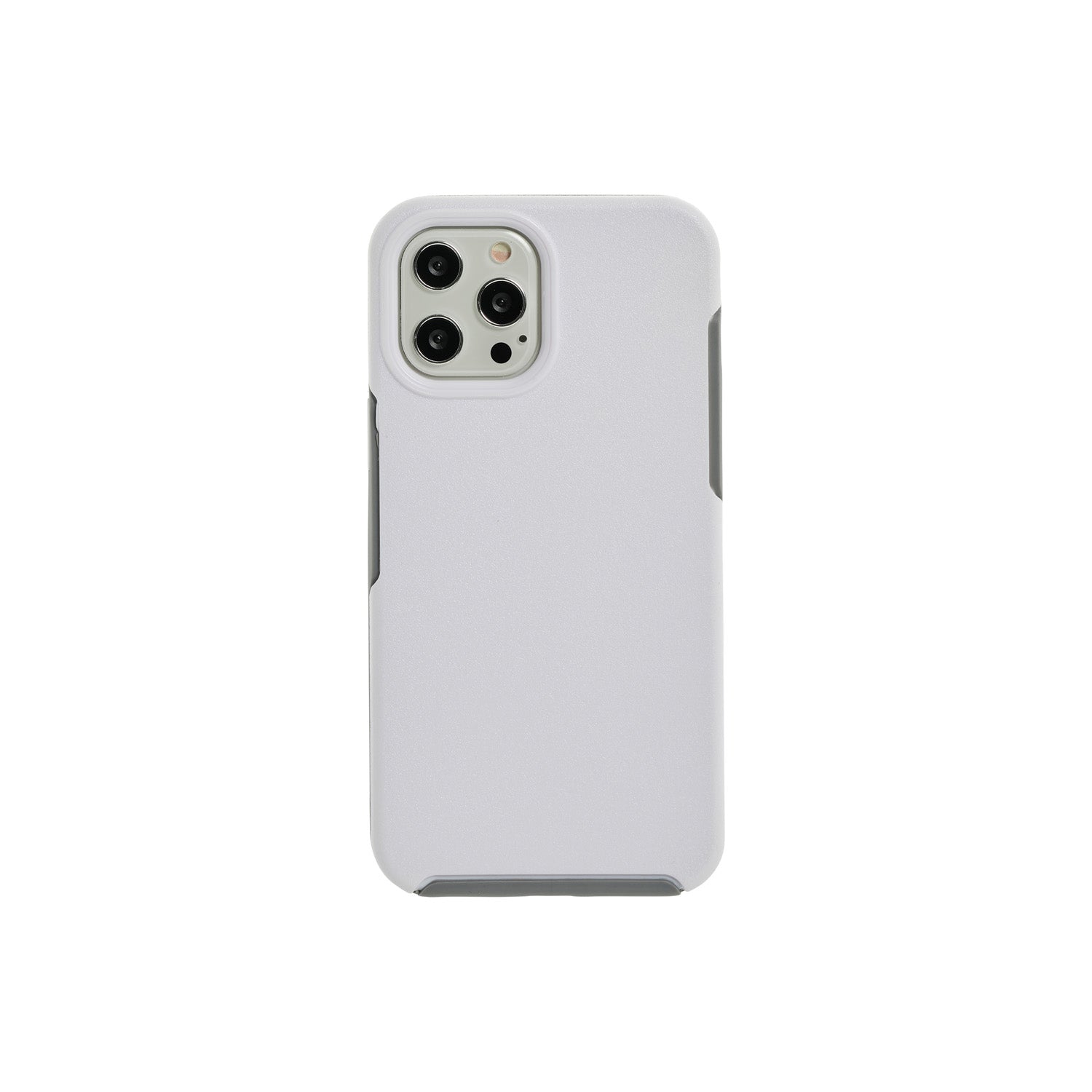 Super Shield 2 In 1 Case for iPhone#Colour_White,White On Grey