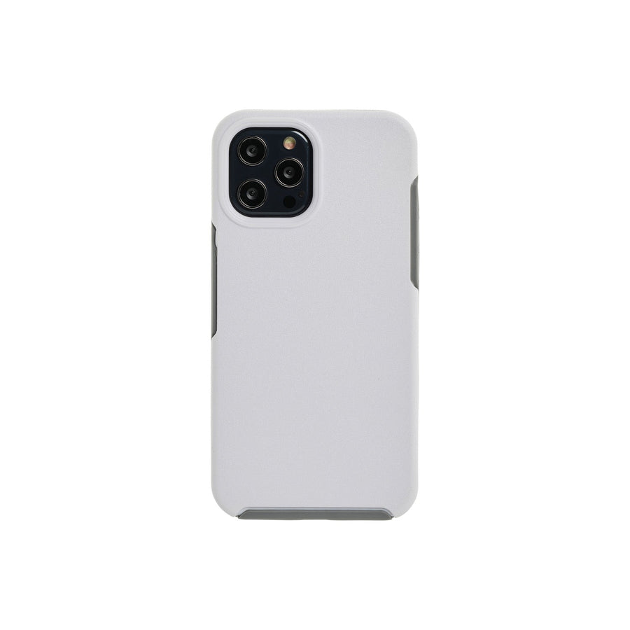 Super Shield 2 In 1 Case for iPhone#Colour_White,White On Grey