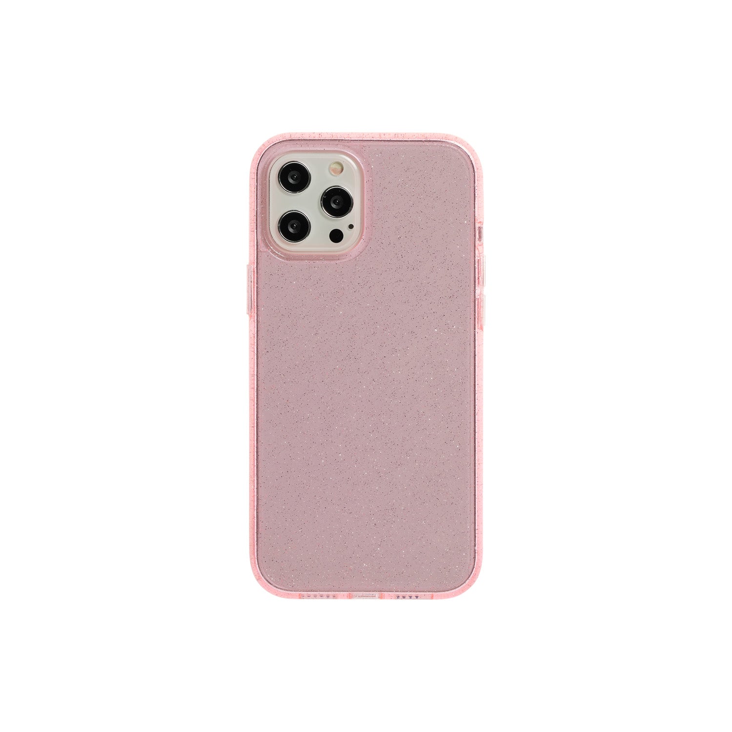 Super Shield 2 In 1 Case for iPhone#Colour_Stardust Clear Hot Pink