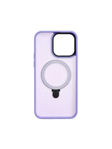 Super Shield Phone Cases 2 in 1 Hybrid Magsafe Metal Ring iPhone Case#colour_lilac