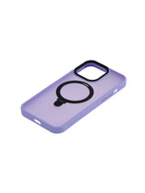 Super Shield Phone Cases 2 in 1 Hybrid Magsafe Metal Ring iPhone Case#colour_lilac