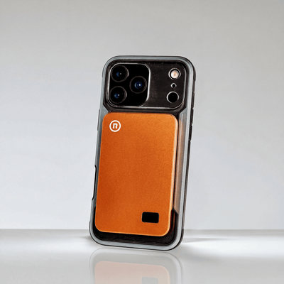 Raw TechLabs Power Banks Orange Aerocharge 3-in-1 Mini MagSafe Portable Battery Charger [CCC]