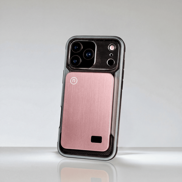Raw TechLabs Power Banks Pink Aerocharge 3-in-1 Mini MagSafe Portable Battery Charger [CCC]