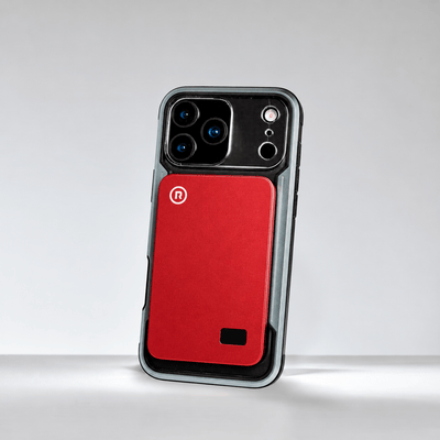 Raw TechLabs Power Banks Red Aerocharge 3-in-1 Mini MagSafe Portable Battery Charger [CCC]