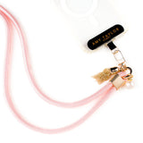 Fone King x Amy Taylor AMY TAYLOR Active Cross Body Strap#Colour_Baby Pink / Gold#Colour_Silver / Gold