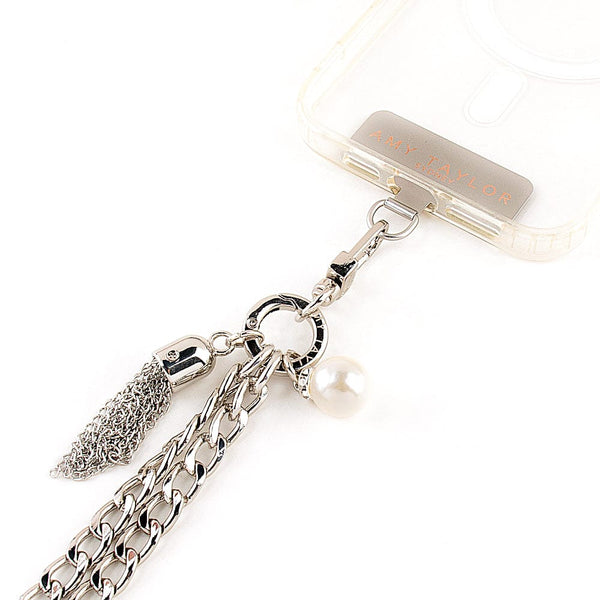 Fone King x Amy Taylor Phone Strap AMY TAYLOR Curb Chain Cross Body Strap