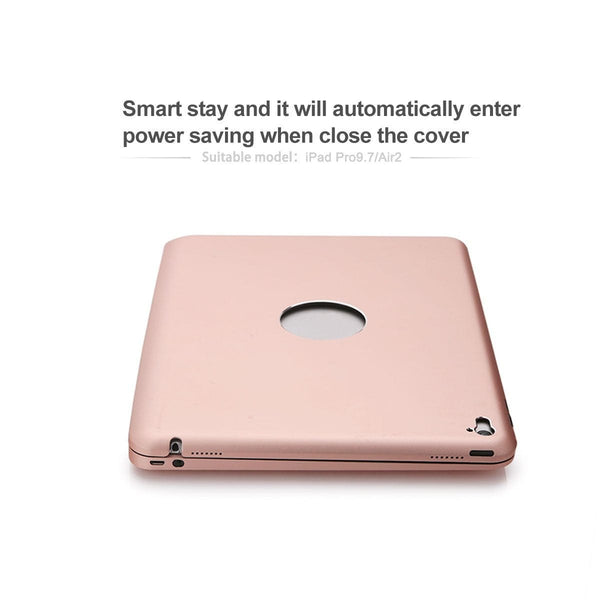 Fone King Tablet Accessories ROSE GOLD Bluetooth Keyboard - iPad Pro 9.7/Air 2