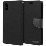 Fone King Phone Cases BLACK CANVAS DIARY CASE IPHONE XR