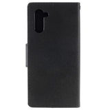 Fone King Phone Cases CANVAS DIARY CASE SAMSUNG NOTE 10 BLACK