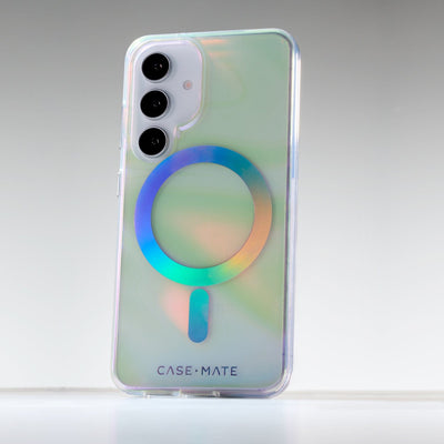 Case Mate Phone Case Galaxy S25 Case Mate Soap Bubble Samsung Galaxy S25 Iridescent Case