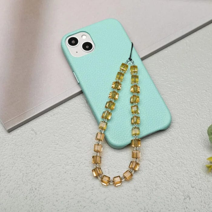 The Personal Print phone charm Crystal Phone Charm