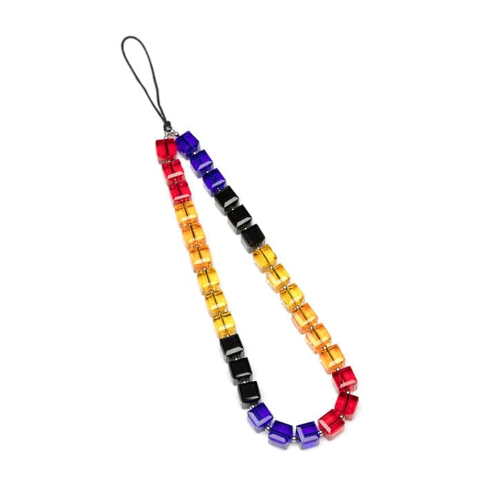 The Personal Print phone charm Multicolour Crystal Phone Charm