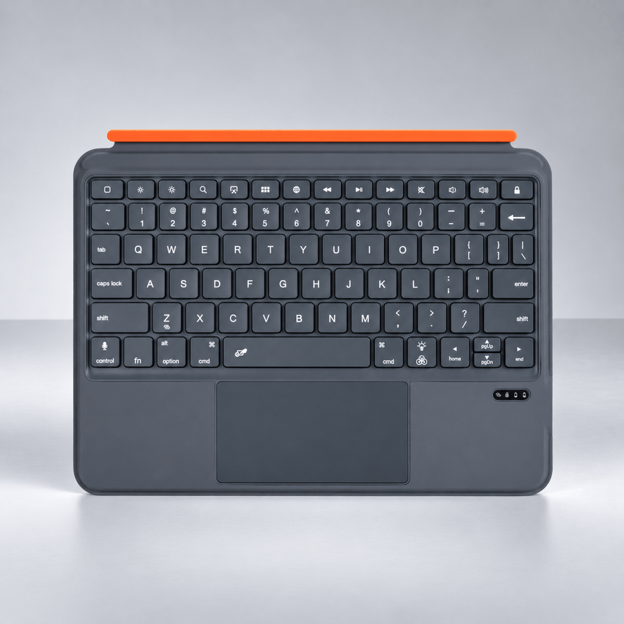 Fone King Detachable Bluetooth Keyboard Case with Touchpad for iPad A16