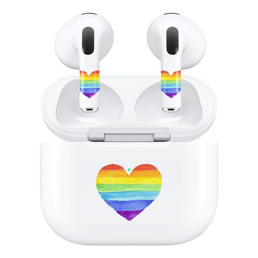 Diamond & Anchor Audio Accessories AirPods 3rd Gen / Rainbow Heart Diamond & Anchor EarPod Tattoos - AirPods 3rd Gen