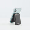 Fone King MagSafe Wallet DIAMOND & ANCHOR MAGSAFE MOBILE WALLET WITH STAND BLACK