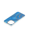 Super Shield Phone Cases Fashion Series Marble Magsafe iPhone Case#colour_Blue