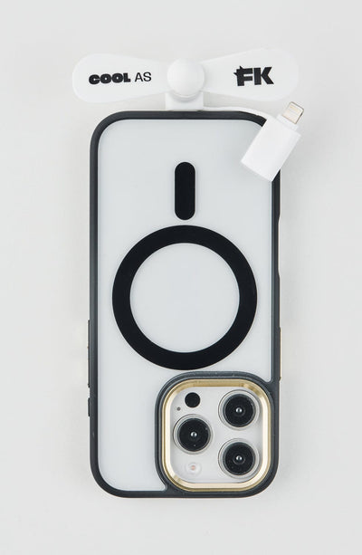 Fone King Black FK Portable Phone Fan
