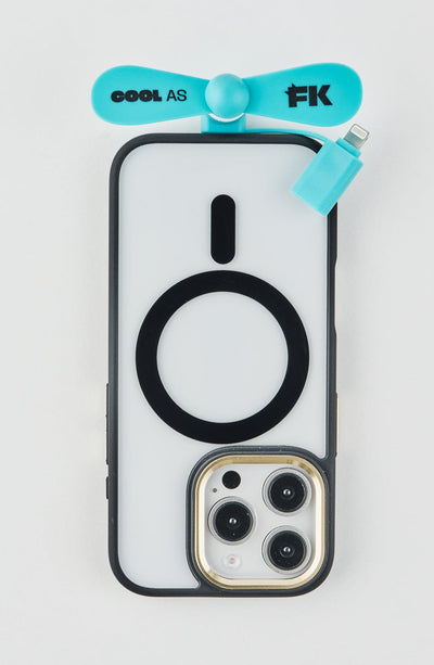 Fone King Black FK Portable Phone Fan