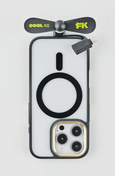 Fone King Black FK Portable Phone Fan