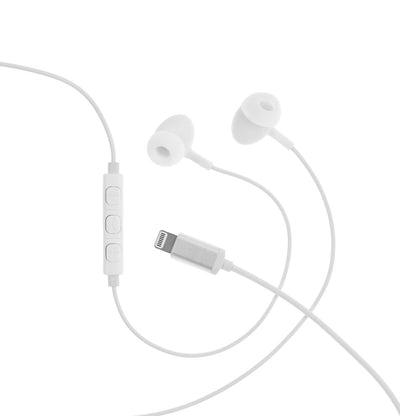 Fone King White FK TYPE LIGHTNING CONNECTOR EARPHONE