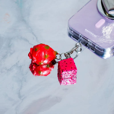 FK x AFW Red FONEY COUTURE DRAGON FRUIT CHARM