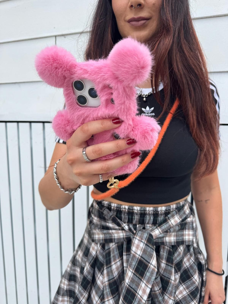 FONEY COUTURE iPhone Cases Foney Couture Furever Pink Puppy iPhone 17 Case