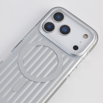 Foney Couture iPhone Cases Metallic Silver / iPhone 17 Foney Couture Jetset Collection MagSafe iPhone 17 Case