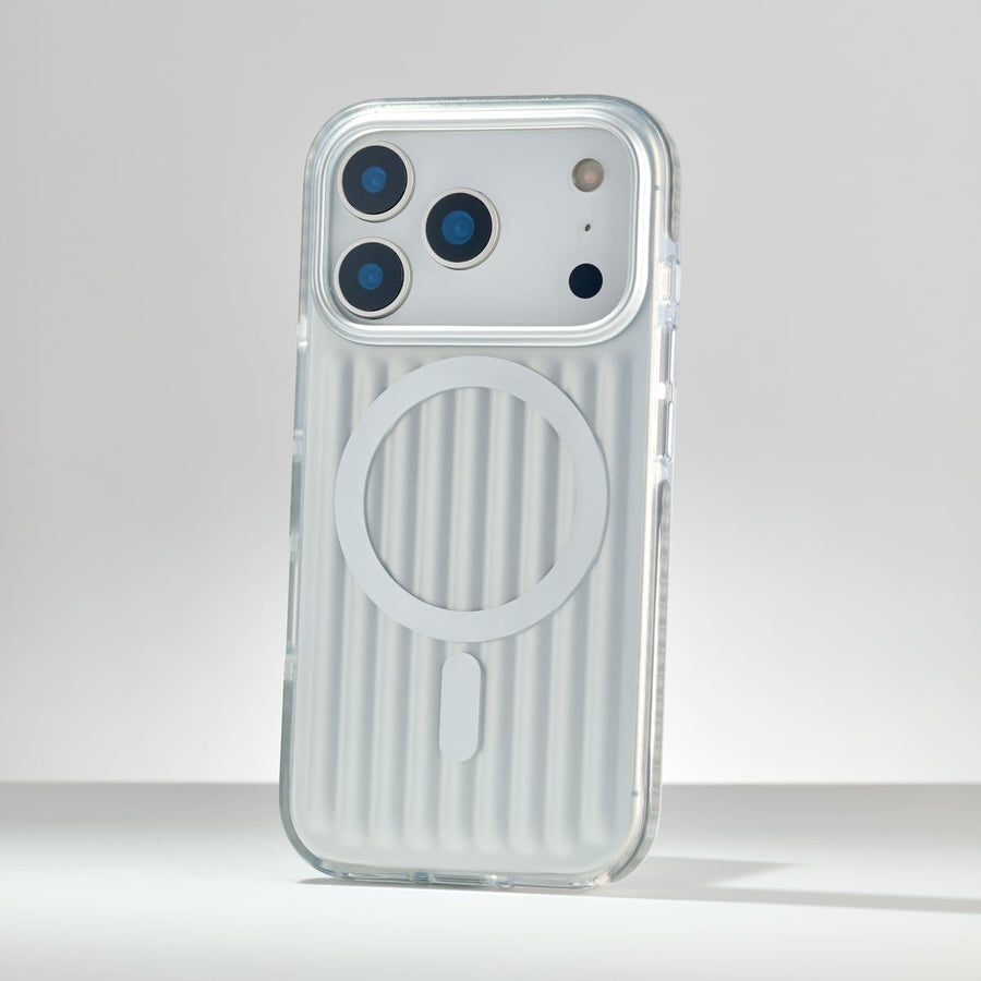 Foney Couture iPhone Cases Metallic Silver / iPhone 17 Foney Couture Jetset Collection MagSafe iPhone 17 Case